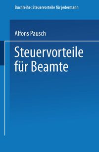 Produktbild: Steuervorteile f&uuml;r Beamte