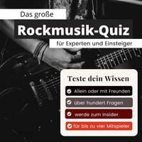 Produktbild: Das gro&szlig;e Rockmusik-Quiz f&uuml;r Experten und Einsteiger