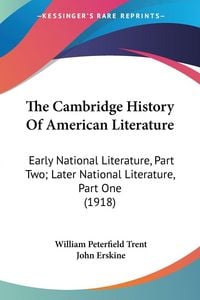 Produktbild: The Cambridge History Of American Literature