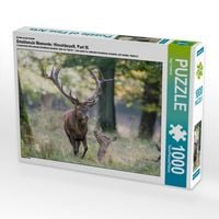 Produktbild: CALVENDO Puzzle Ein Motiv aus dem Kalender Emotionale Momente: Hirschbrunft. Part III. | 1000 Teile Lege-Gr&ouml;&szlig;e 64x48cm Foto-Puzzle f&uuml;r gl&uuml;ckliche Stunden