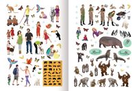 Mein Fühl-Stickerheft – Im Zoo