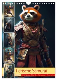Produktbild: Tierische Samurai (Wandkalender 2026 DIN A4 hoch), CALVENDO Monatskalender