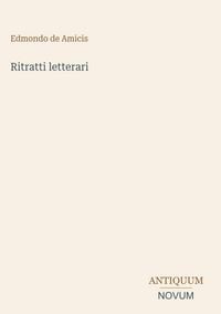 Produktbild: Ritratti letterari
