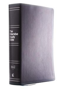 Produktbild: NKJV, Wiersbe Study Bible, Leathersoft, Black, Red Letter, Comfort Print