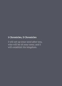 Produktbild: NKJV Bible Journal - 1-2 Chronicles, Paperback,
