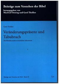 Produktbild: Thei&szlig;en, G: Ver&auml;nderungspr&auml;senz und Tabubruch