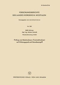 Produktbild: Pr&uuml;fung von Heimtrocknern (Trommeltrockner) auf Wirkungsgrad und Gewebeangriff