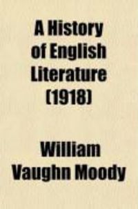 Produktbild: A History of English Literature (1918)
