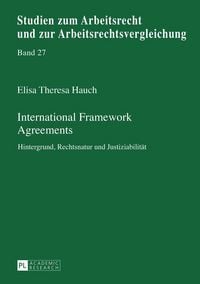 Produktbild: International Framework Agreements