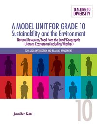 Produktbild: A Model Unit For Grade 10: Sustainability and the Environment