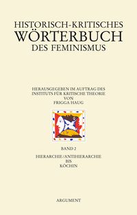 Bild vom Artikel Historisch-kritisches Wörterbuch des Feminismus vom Autor Frigga Haug