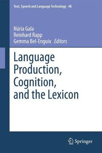 Produktbild: Language Production, Cognition, and the Lexicon