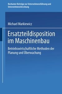 Produktbild: Ersatzteildisposition im Maschinenbau