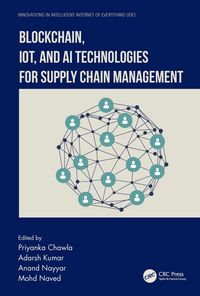 Produktbild: Blockchain, IoT, and AI Technologies for Supply Chain Management