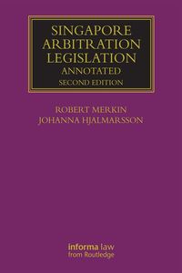 Produktbild: Singapore Arbitration Legislation