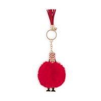 Produktbild Schlüsselanhänger, rot „PomPom-Nussknacker“