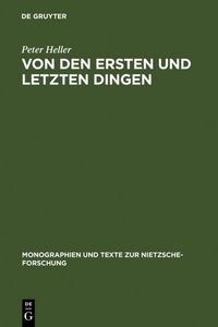 Produktbild: Von den ersten und letzten Dingen