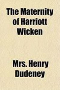 Produktbild: The Maternity of Harriott Wicken