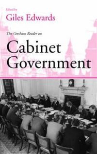 Produktbild: Edwards, G: Gresham Reader in Cabinet Government