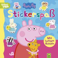 Bild vom Artikel Peppa Pig Stickerspaß. Kunterbunte, kreative Seiten zum Stickern, Rätseln und Ausmalen vom Autor Schwager & Steinlein Verlag