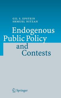 Produktbild: Endogenous Public Policy and Contests