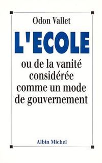 Produktbild: L ecole ou de la vanite