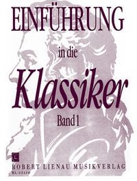 Produktbild: Einf&uuml;hrung in die Klassiker 1 f&uuml;r Klavier