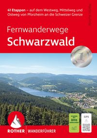 Produktbild: ROTHER Wanderf&uuml;hrer Fernwanderwege Schwarzwald