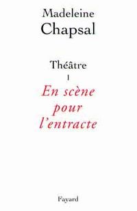Produktbild: Th&eacute;&acirc;tre I - En sc&egrave;ne pour l'entracte