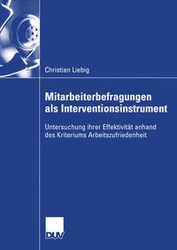 Bild vom Artikel Mitarbeiterbefragungen als Interventionsinstrument vom Autor Christian Liebig