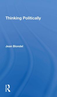 Produktbild: Blondel, J: Thinking Politically/h