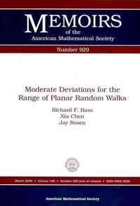 Produktbild: Moderate Deviations for the Range of Planar Random Walks