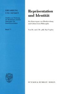 Produktbild: Repr&auml;sentation und Identit&auml;t.