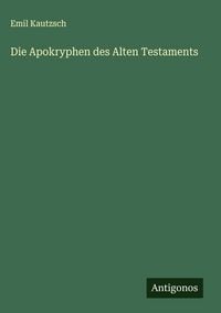 Produktbild: Die Apokryphen des Alten Testaments