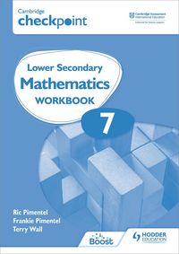Produktbild: Cambridge Checkpoint Lower Secondary Mathematics Workbook 7