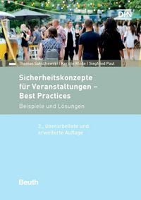 Produktbild: Sicherheitskonzepte f&uuml;r Veranstaltungen - Best Practices