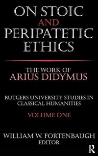 Produktbild: On Stoic and Peripatetic Ethics
