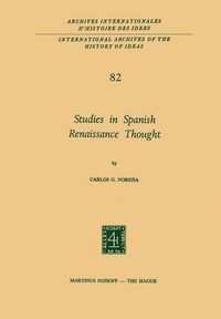 Produktbild: Studies in Spanish Renaissance Thought