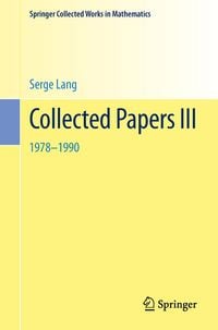 Produktbild: Collected Papers III