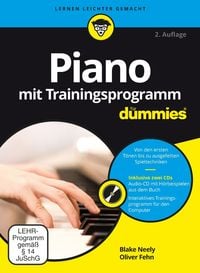 Bild vom Artikel Piano mit Trainingsprogramm für Dummies vom Autor Blake Neely