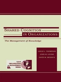 Produktbild: Shared Cognition in Organizations
