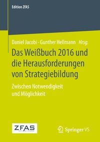 Produktbild: Das Wei&szlig;buch 2016 und die Herausforderungen von Strategiebildung