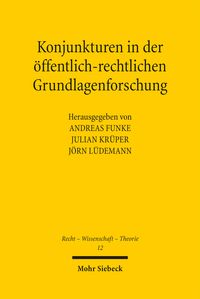 Produktbild: Konjunkturen in der &ouml;ffentlich-rechtlichen Grundlagenforschung