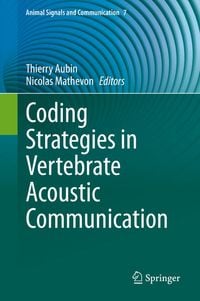 Produktbild: Coding Strategies in Vertebrate Acoustic Communication
