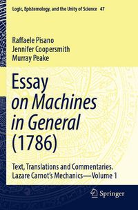 Produktbild: Essay on Machines in General (1786)
