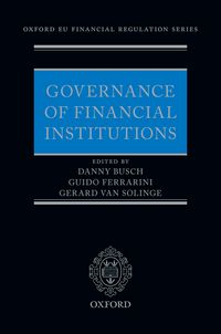 Produktbild: Governance of Financial Institutions
