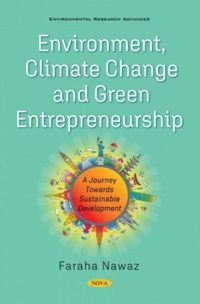 Produktbild: Environment, ClimateChange and Green Entrepreneurship