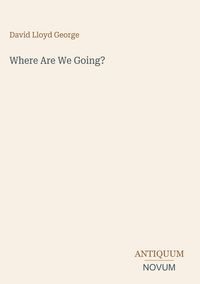 Produktbild: Where Are We Going?