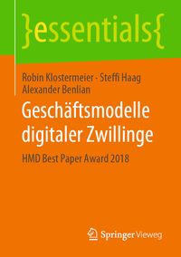 Produktbild: Gesch&auml;ftsmodelle digitaler Zwillinge