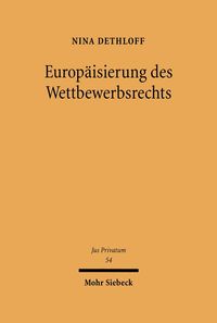 Produktbild: Europ&auml;isierung des Wettbewerbsrechts